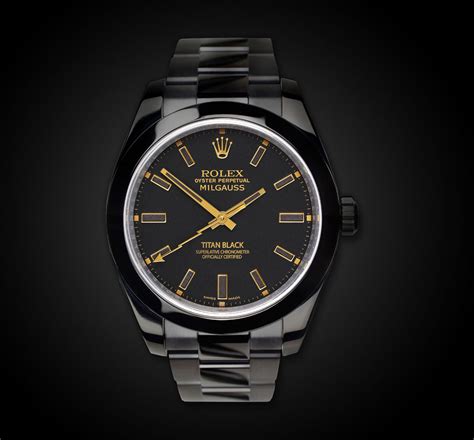 rolex titan black replica|all black rolex for sale.